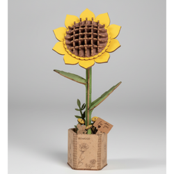 3D Holzpuzzle "Sonnenblume"