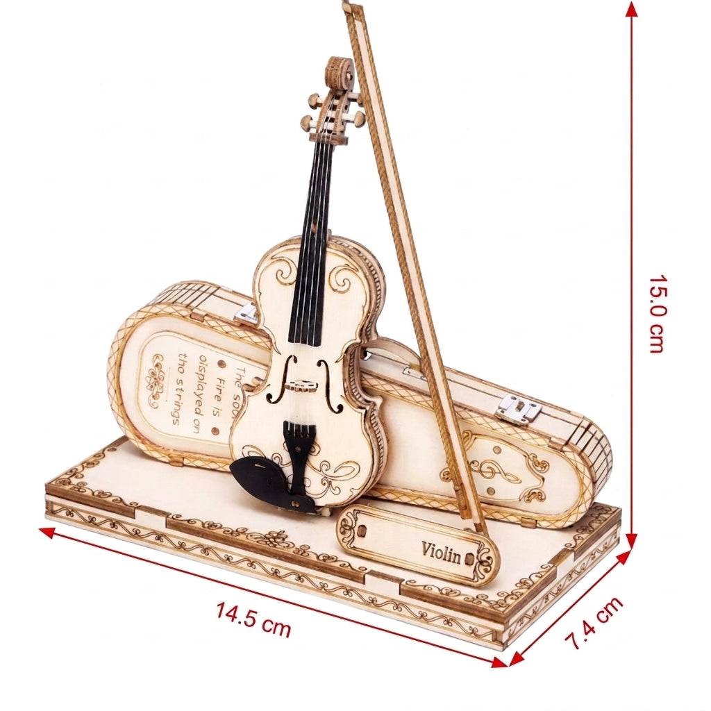 3D Holzpuzzle "Geige"