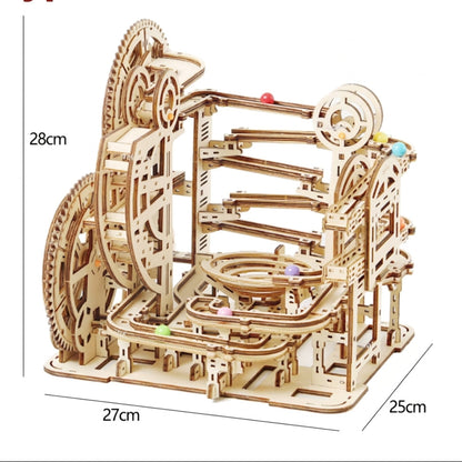3D Holzpuzzle "Kugelbahn XL"