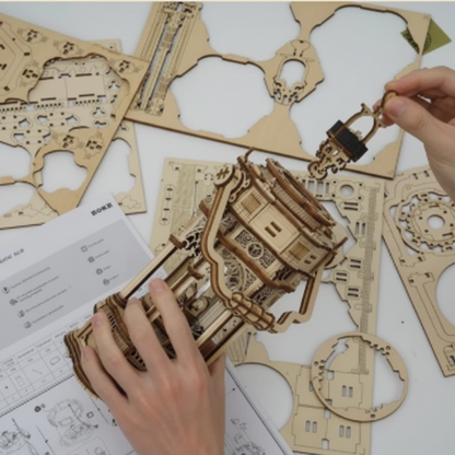 3D Holzpuzzle "Viktorianische Laterne"