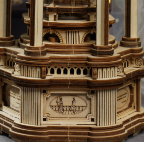 3D Holzpuzzle "Viktorianische Laterne"