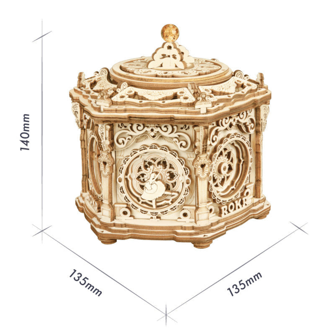 3D Holzpuzzle "Spieluhr"