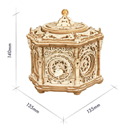 3D Holzpuzzle "Spieluhr"