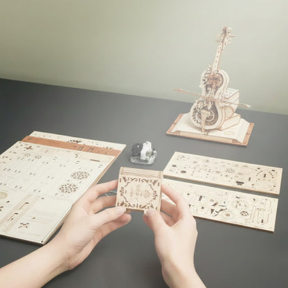 3D Holzpuzzle "Violine"